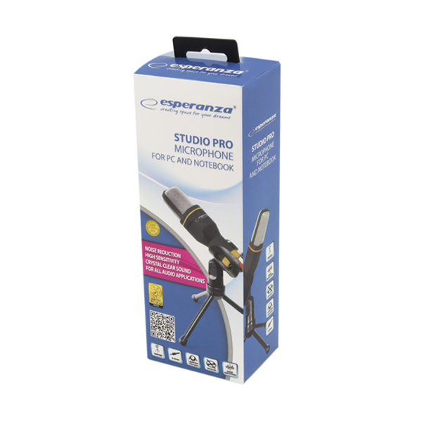 Mikrofon - Esperanza Studio Pro EH182 2 https://velizo.fr/termekkategoria/szepsegapolas-egeszseg/