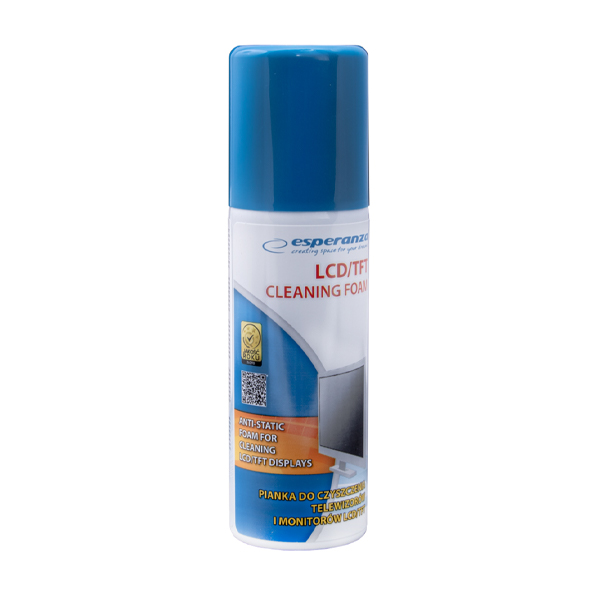 LCDTFT képernyő tisztítóhab spray - Esperanza ES101 - 100 ml3 https://velizo.fr/termekkategoria/szepsegapolas-egeszseg/