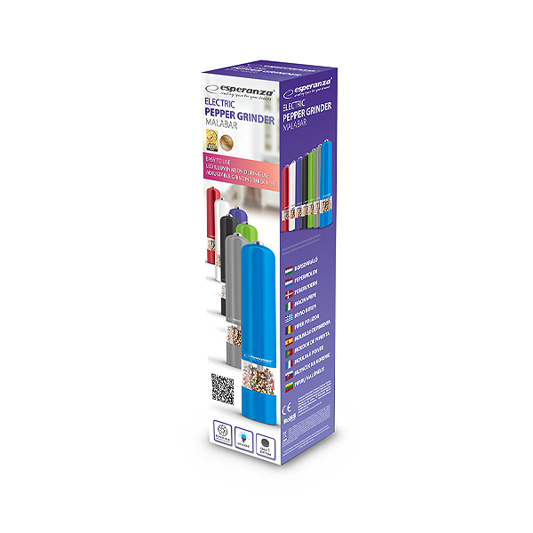 Elektromos borsdaráló - Esperanza Malabar EKP001V - Lila2 https://velizo.fr/termekkategoria/szepsegapolas-egeszseg/