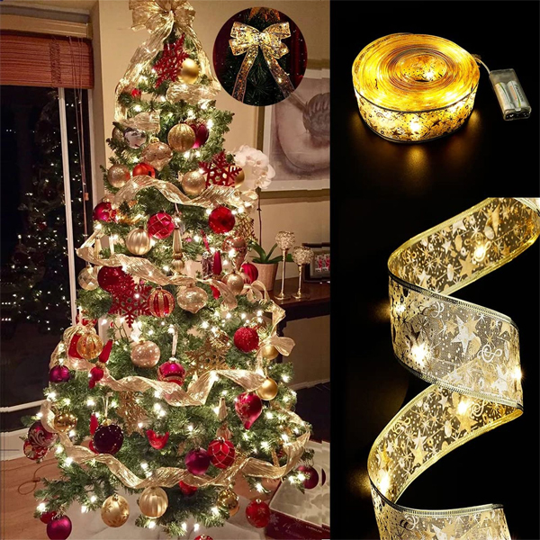 Karácsonyi LED-es szalag - piros - 2 m x 5 cm - 2 x AA2 https://velizo.fr/termekkategoria/szepsegapolas-egeszseg/