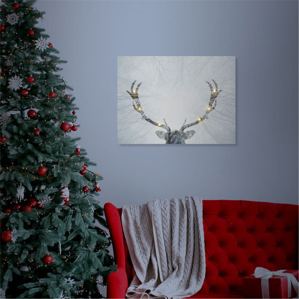 LED-es fali hangulatkép - rénszarvas - 2 x AA, 40 x 30 cm https://velizo.fr/termekkategoria/szepsegapolas-egeszseg/