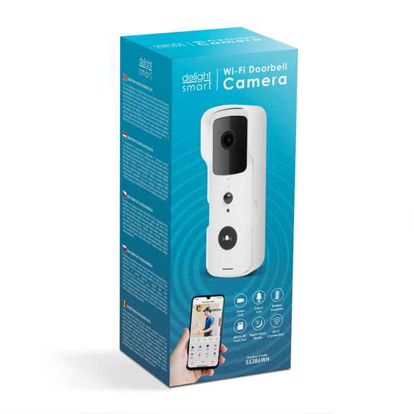 Smart Wi-Fi-s videó kaputelefon szett - akkumulátoros - MicroSD, FHD, PIR - fehér https://velizo.fr/termekkategoria/szepsegapolas-egeszseg/