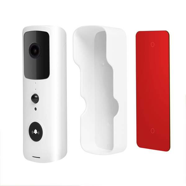 Smart Wi-Fi-s videó kaputelefon szett - akkumulátoros - MicroSD, FHD, PIR - fehér3 https://velizo.fr/termekkategoria/szepsegapolas-egeszseg/
