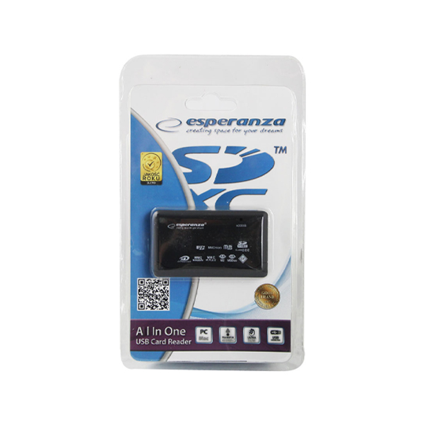 USB kártyaolvasó - Esperanza All In One EA1192 https://velizo.fr/termekkategoria/szepsegapolas-egeszseg/