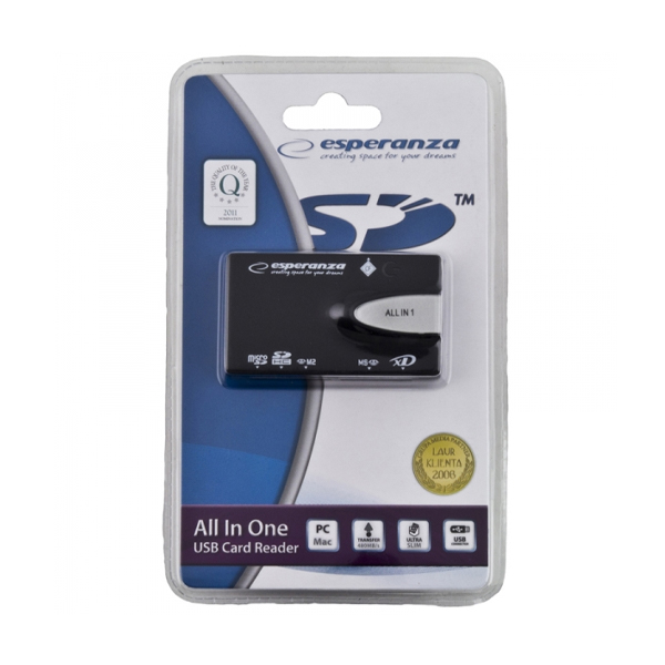 USB kártyaolvasó - Esperanza All In One EA1294 https://velizo.fr/termekkategoria/szepsegapolas-egeszseg/
