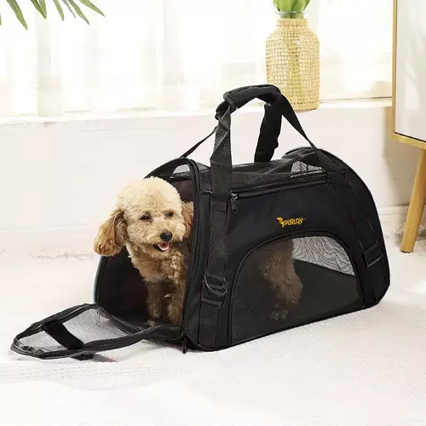 Purlov Kisállat hordozó táska - 30x25x50 cm - Fekete7 https://velizo.fr/termekkategoria/szepsegapolas-egeszseg/
