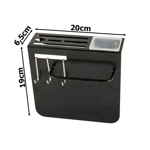 Konyhai késtartó és rendszerező - 20 x 19 x 6,5 cm - Fekete3 https://velizo.fr/termekkategoria/szepsegapolas-egeszseg/