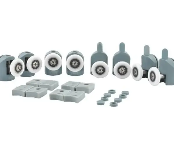 Kit Universel de 8 Roulettes pour Cabine de Douche – Iso Trade