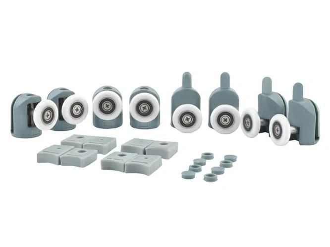 Kit Universel de 8 Roulettes pour Cabine de Douche – Iso Trade