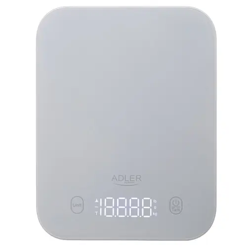 Balance de cuisine électronique Adler AD 3181 – 10 kg / 1 g – Écran LED – Gris