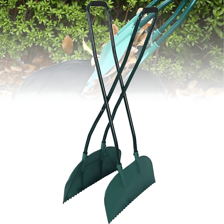 Pince ramasse-feuilles ergonomique – 97,5 × 40 × 19 cm – Verte