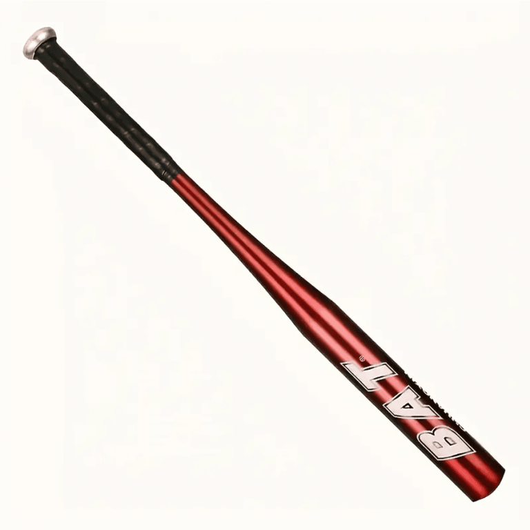 Batte de baseball en aluminium 25 pouces (64 cm) – Entraînement et loisirs – Rouge
