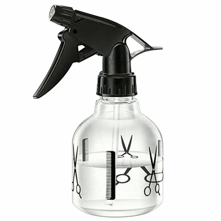 Vaporisateur d'eau universel 250 ml – Coiffure, jardin et maison – Transparent et noir