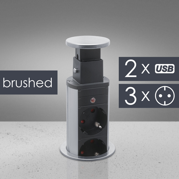 Rejtett 3-as elosztó USB-vel - szálcsiszolt https://velizo.fr/termekkategoria/szepsegapolas-egeszseg/